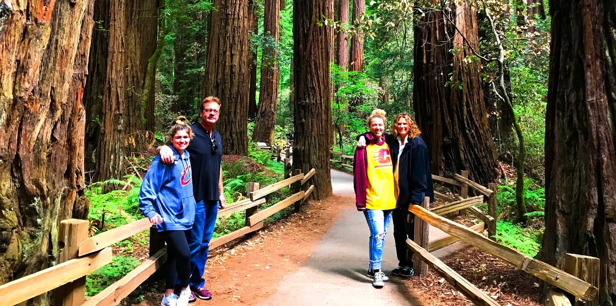 visita guiada ao Parque Nacional de Muir Woods de sequóias grandes de sequói